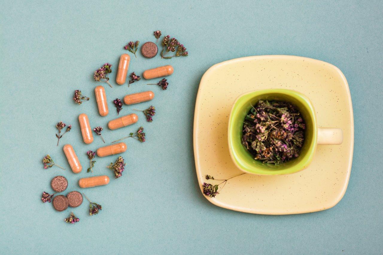 Les différentes formes de médecine herbal, telles que capsules, infusions et huiles essentielles, pour soutenir la santé.