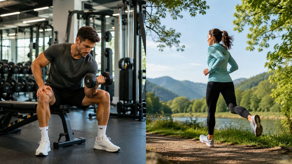 Sport en salle vs sport en extérieur : quels bénéfices comparés